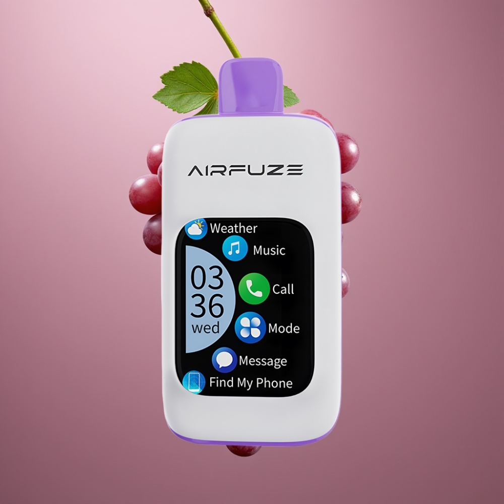 AirFuze Smart 30000 Puffs Disposable Pod 5% Nikotin 900mAh Type-C Druebombe