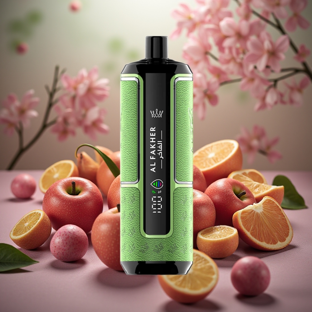 Al Fakher Crown Bar 15K Hypermax Engangs Vape Kit - 22ml - 6mg/ml - Klar Drøm