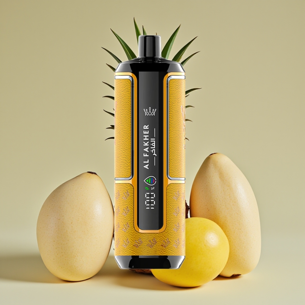 Al Fakher Crown Bar 15K Hypermax Engangs Vape Kit Mango Ananas 22ml 600mAh