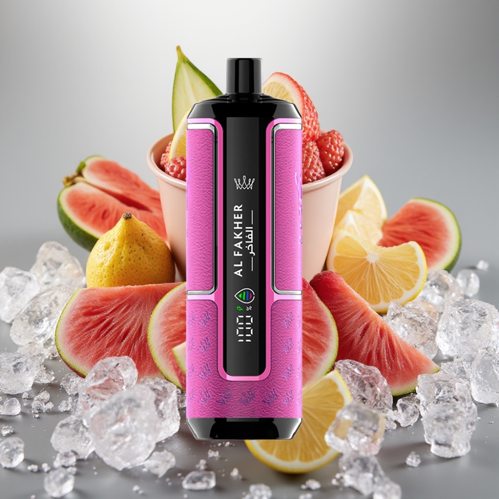 Al Fakher Crown Bar 15K Hypermax Engangs Vape Kit med Luch Is – 22ml – 600mAh – Type-C