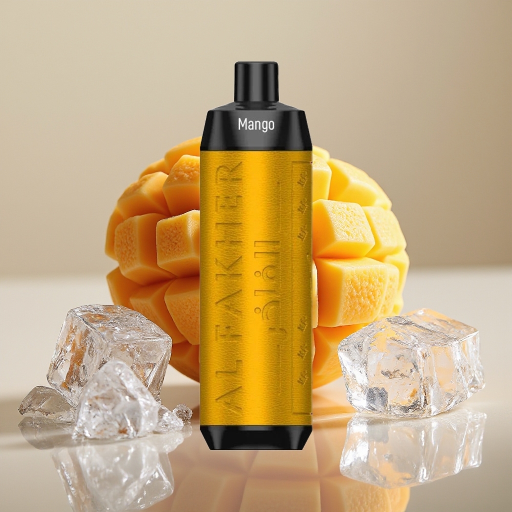 Al Fakher Crown Bar 8000 Crystal Disposable Vape Mango Is 600mAh 18ml 5mg