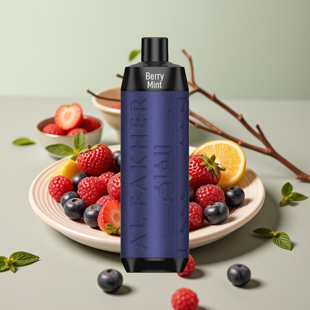 Al Fakher Crown Bar 8000 Crystal Engangs Vape Bær Mynte 18ml 5mg