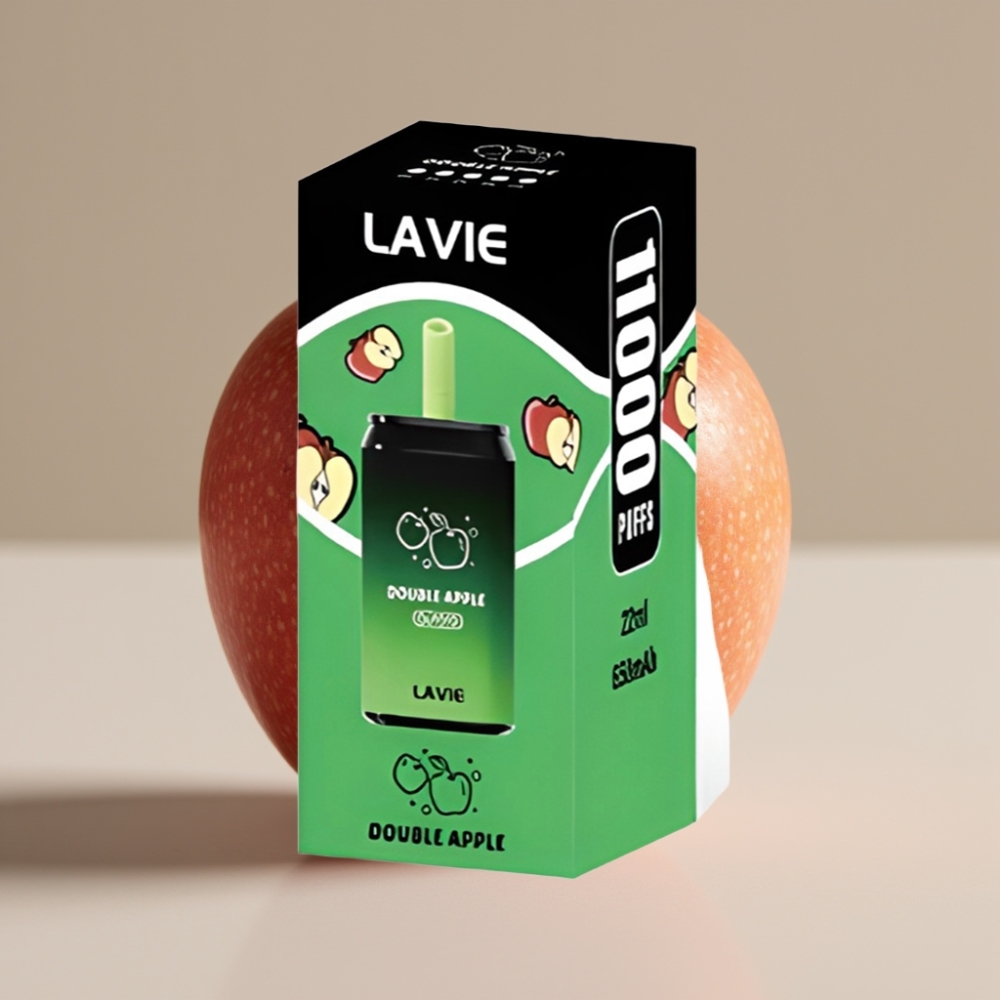 LAVIE Aurora 11000 Puffs Dobbelt Æble 22ML 5% Type C