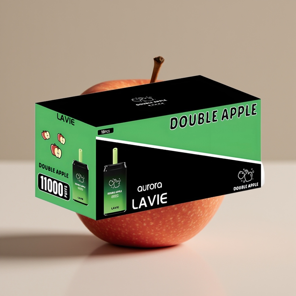 LAVIE Aurora 11000 Puffs Dobbelt Æble 22ML 5% Type C