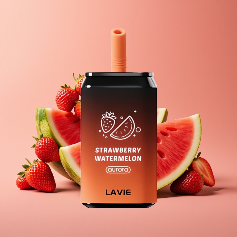 LAVIE Aurora 11000 Puffs Jordbær Vandmelon Type C Genopladelig