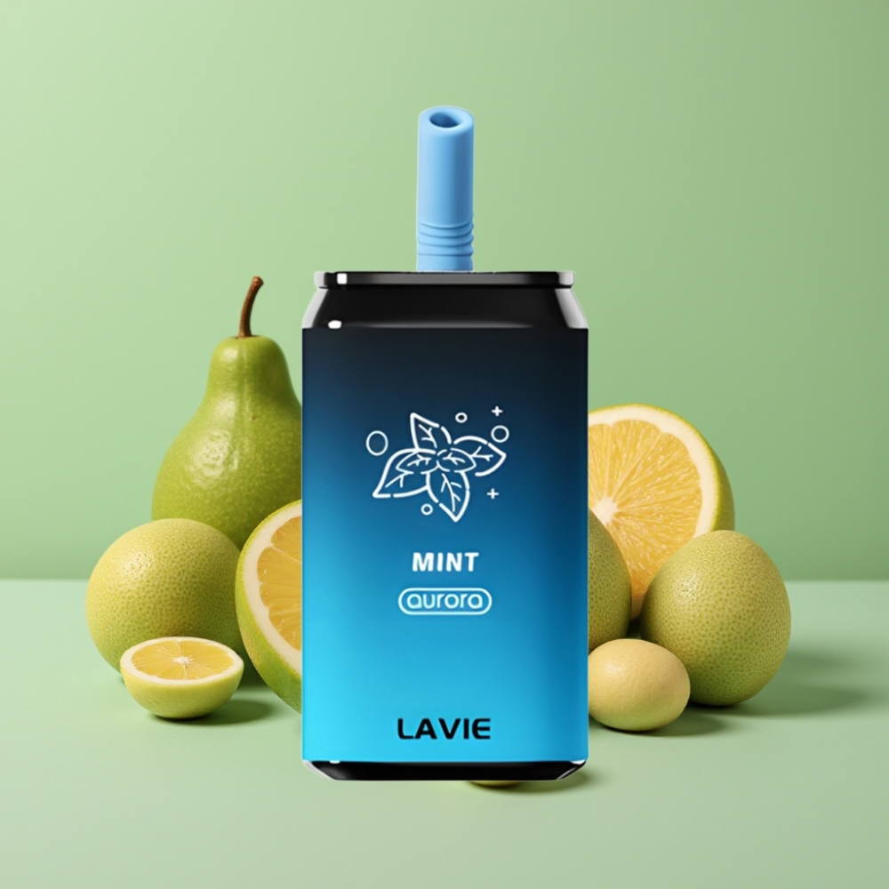 LAVIE Aurora 11000 Puffs Mynte 22ML Type C 650mAh vape distributor in Denmark