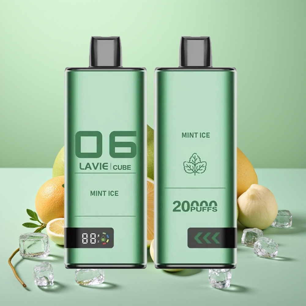 Lavie Cube 20000 Puffs Engangs Vape Mynteis 28ML Type C