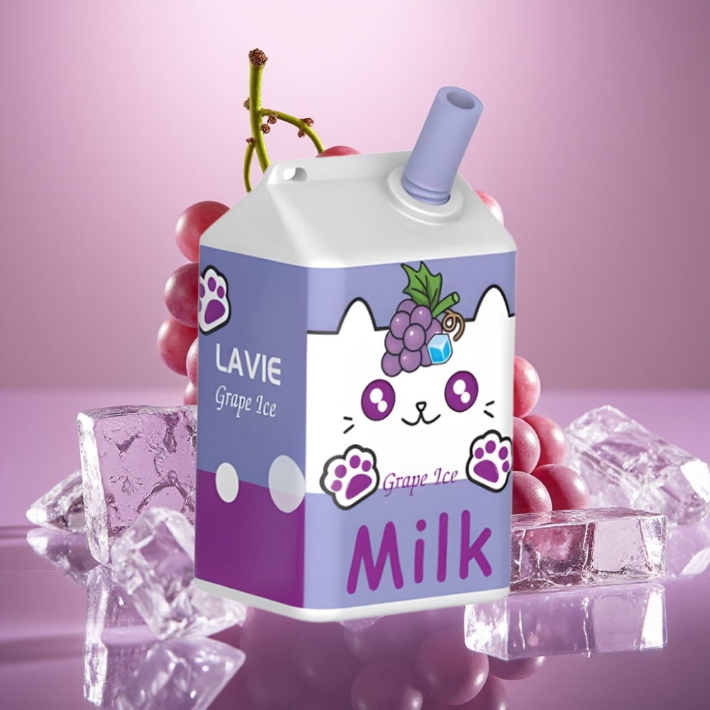 LAVIE Milk 7000 Puffs 16ML Drues Is Type C Genopladelig