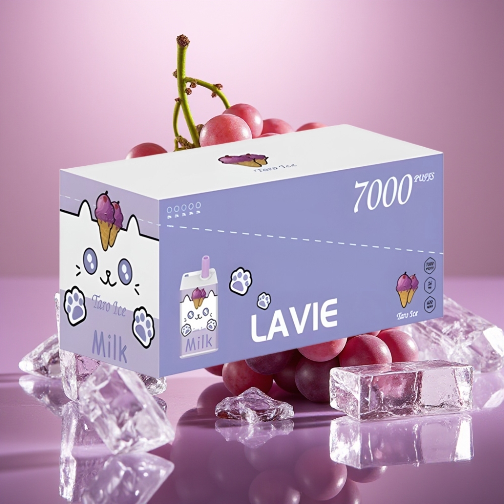 LAVIE Milk 7000 Puffs 16ML Drues Is Type C Genopladelig