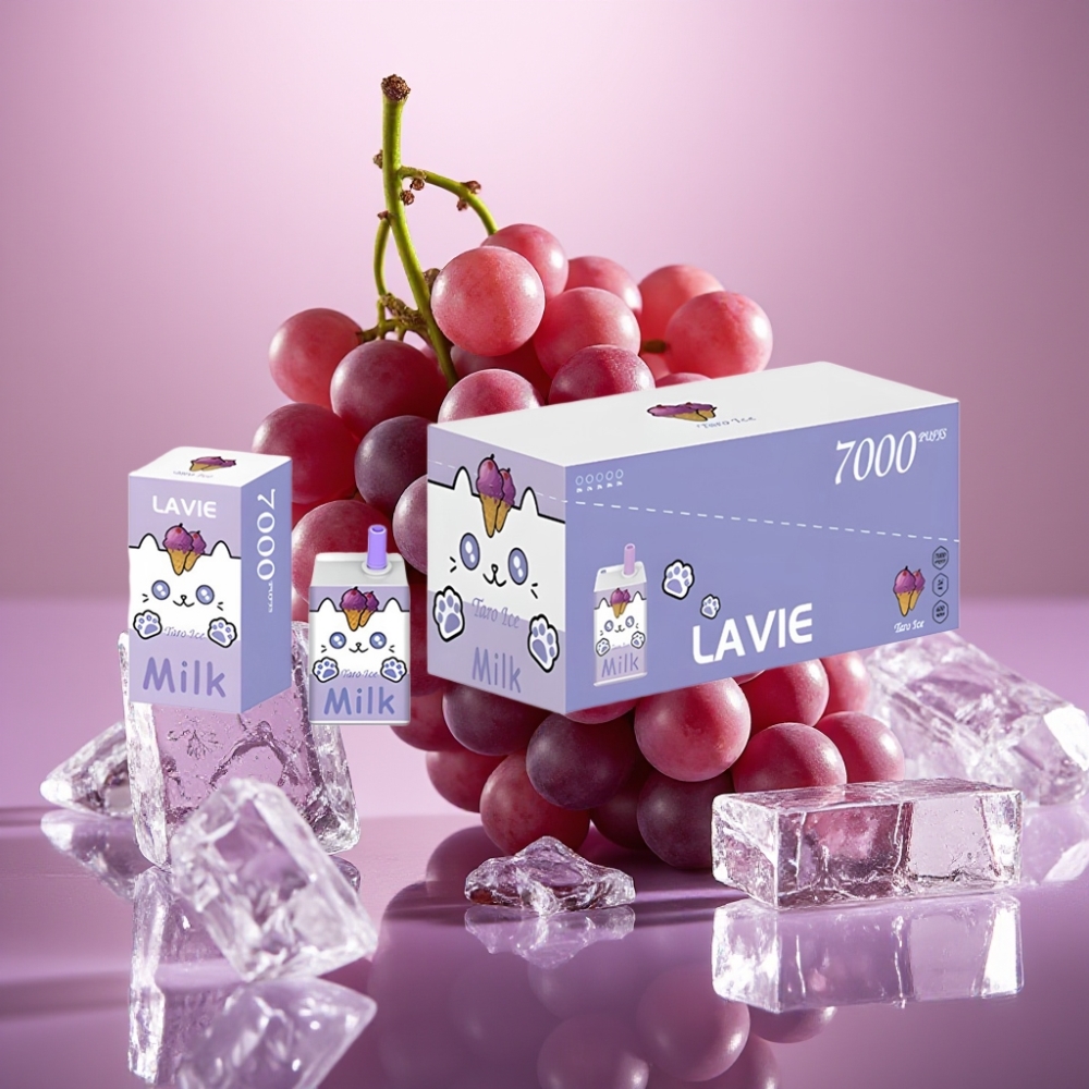 LAVIE Milk 7000 Puffs 16ML Drues Is Type C Genopladelig