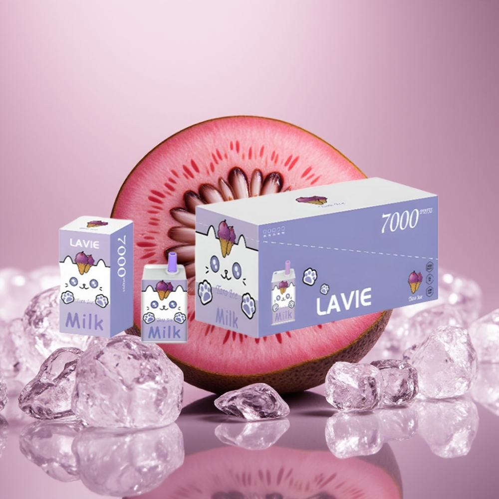LAVIE Milk 7000 Puffs 16ML Taro Is Disposable Vape vape distributor in Denmark
