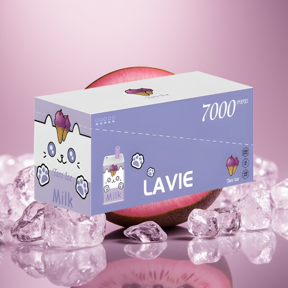 LAVIE Milk 7000 Puffs 16ML Taro Is Disposable Vape vape distributor in Denmark