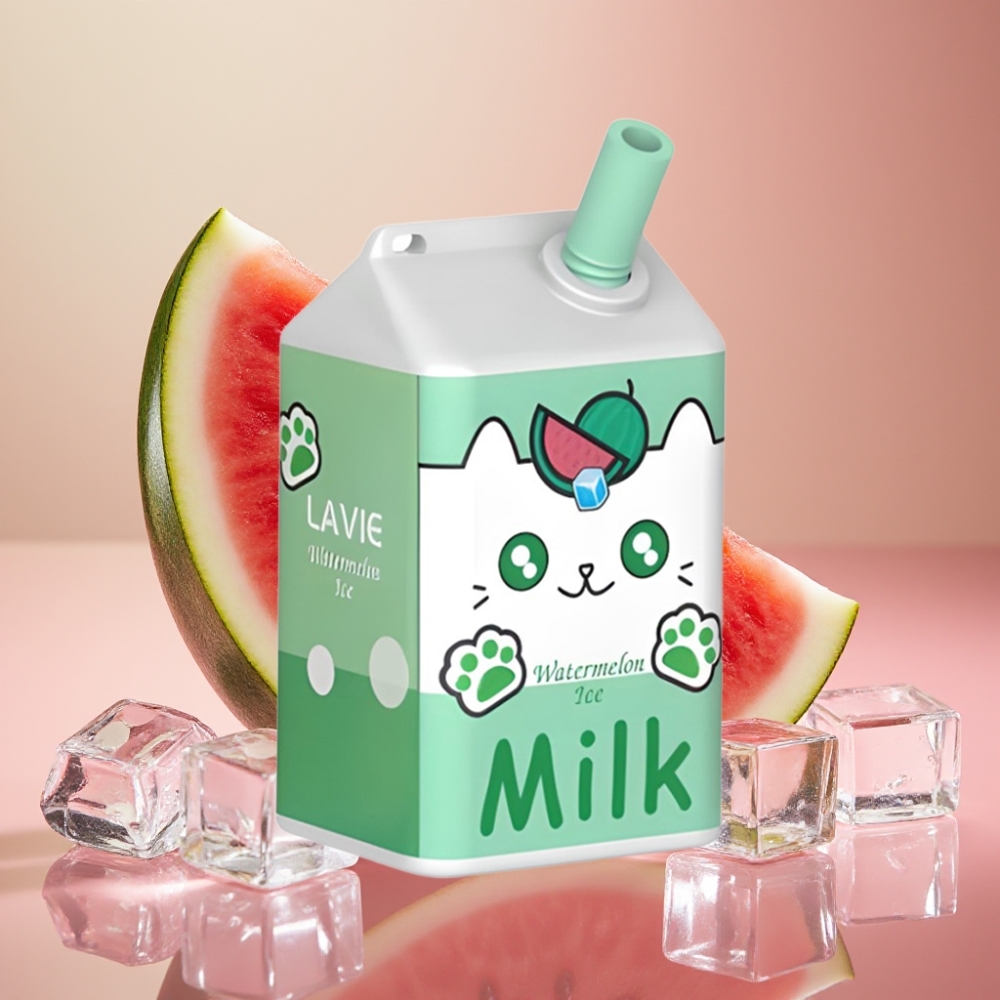 LAVIE Milk 7000 Puffs Vandmelon Is 16ML 5% Nikotin Type C