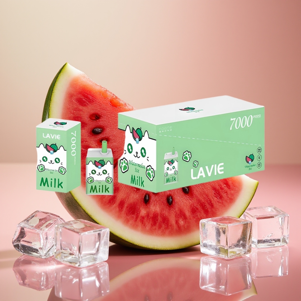 LAVIE Milk 7000 Puffs Vandmelon Is 16ML 5% Nikotin Type C