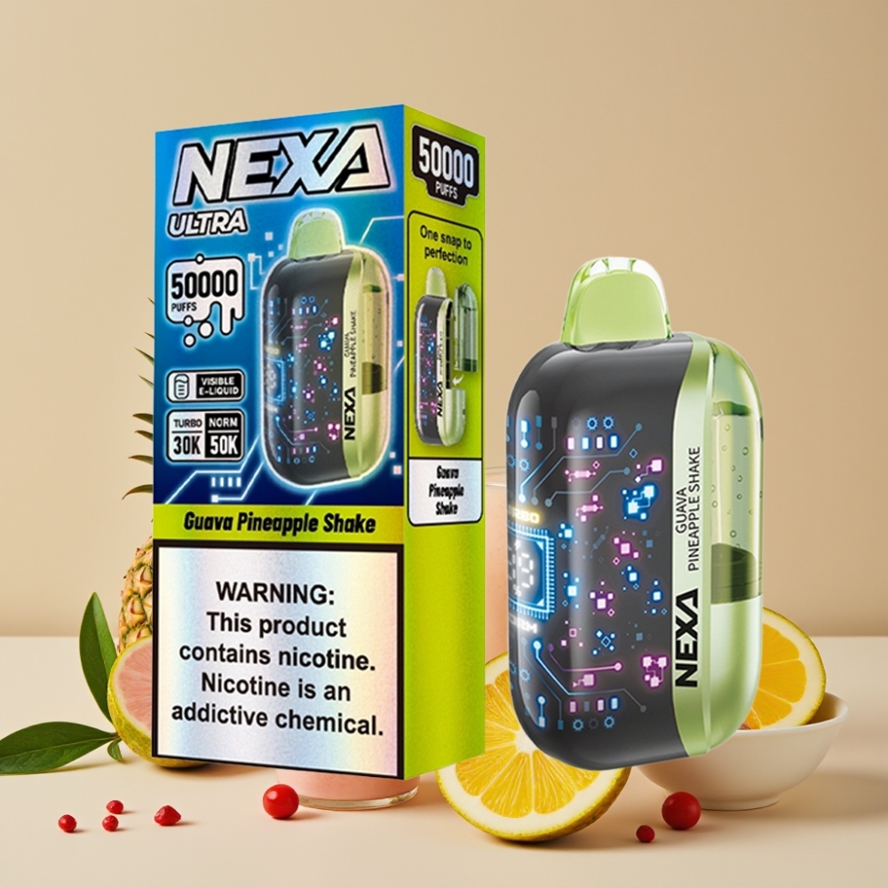 NEXA Ultra 50000 Puffs 20ml 5% Nikotin Guava Ananas Shake Disposable Vape