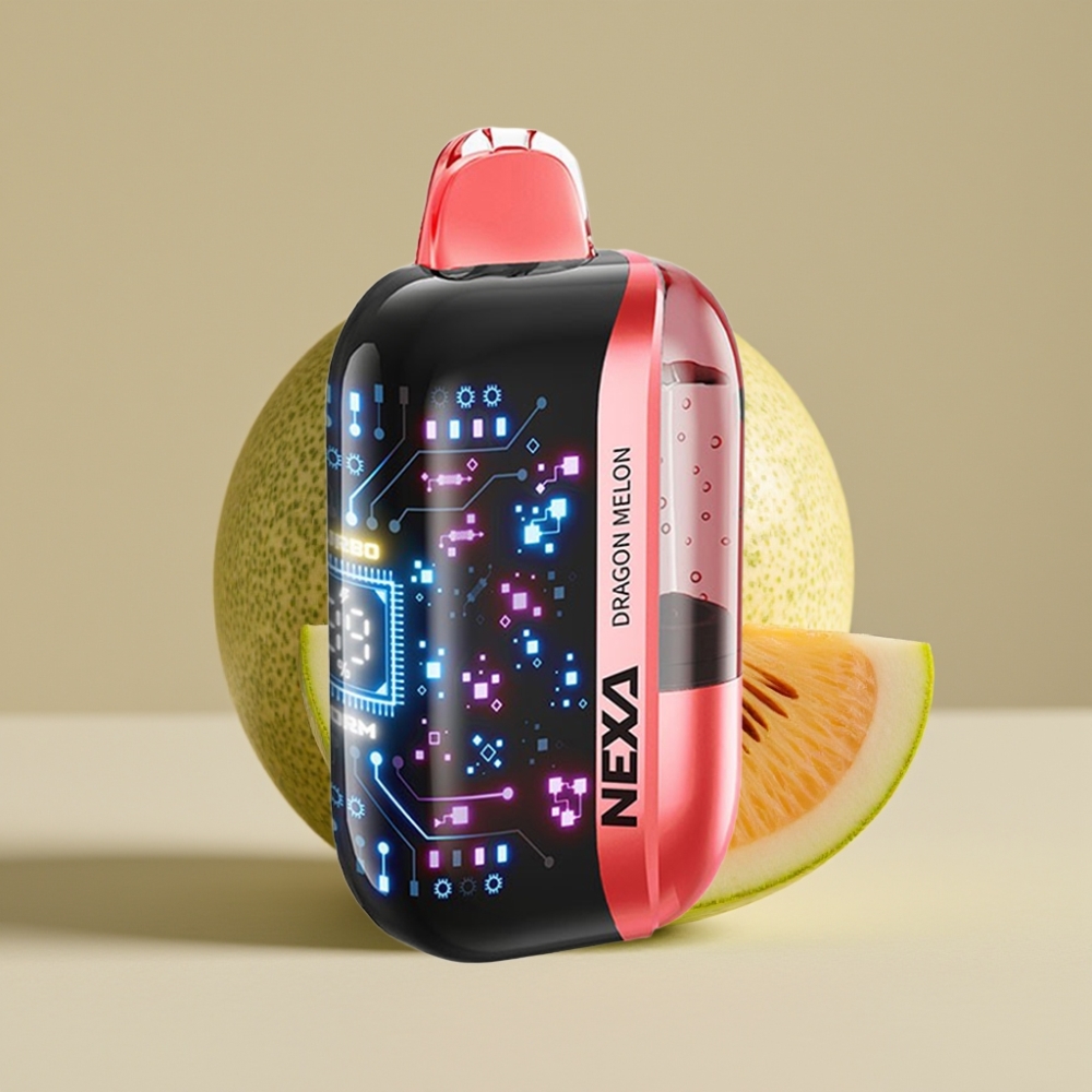 NEXA Ultra 50000 Puffs 20ml Dragen Melon Disposable Vape med 3D Skærm