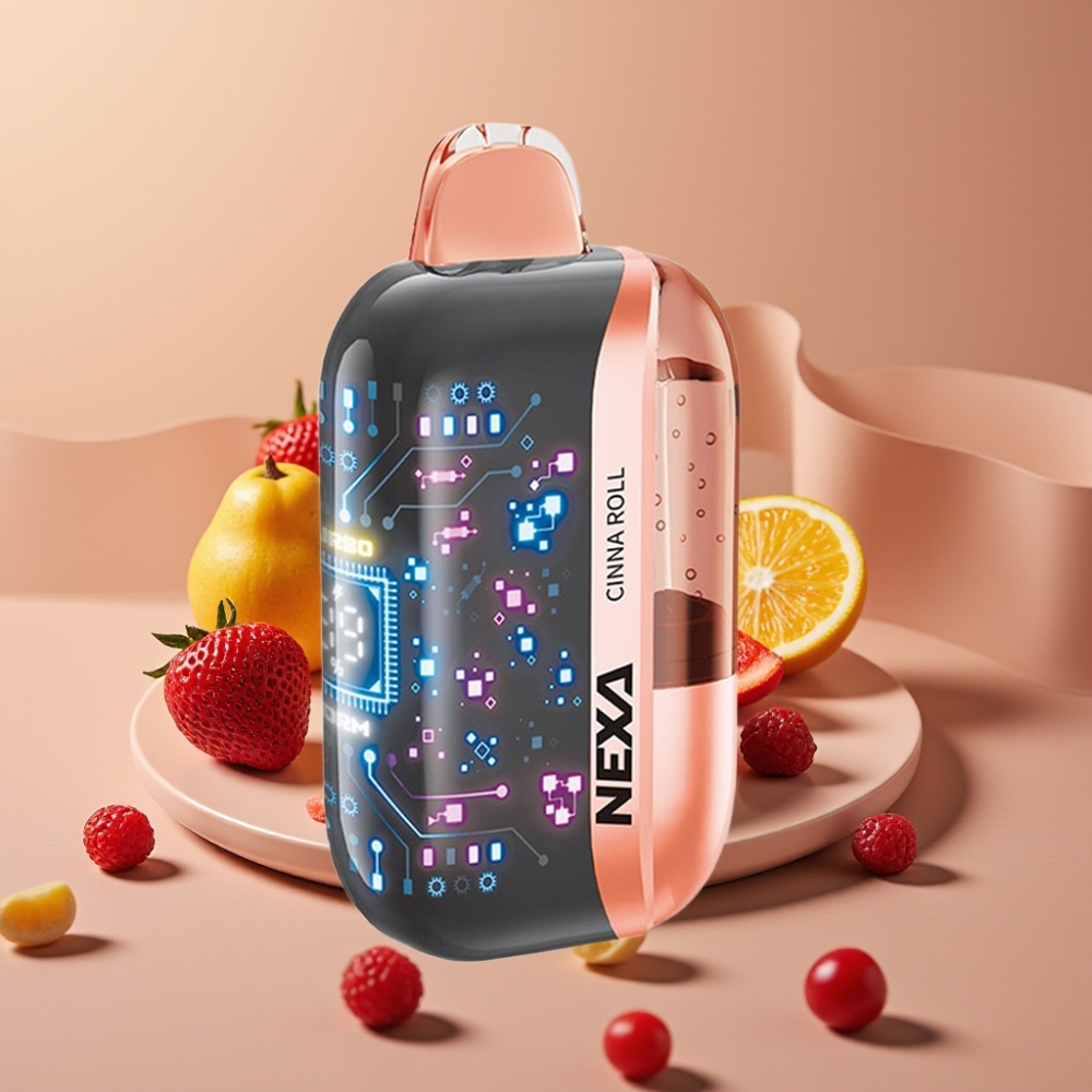 NEXA Ultra 50K 20ml 5% Nikotin Kanelbolle 0.9ohm Dual Mesh