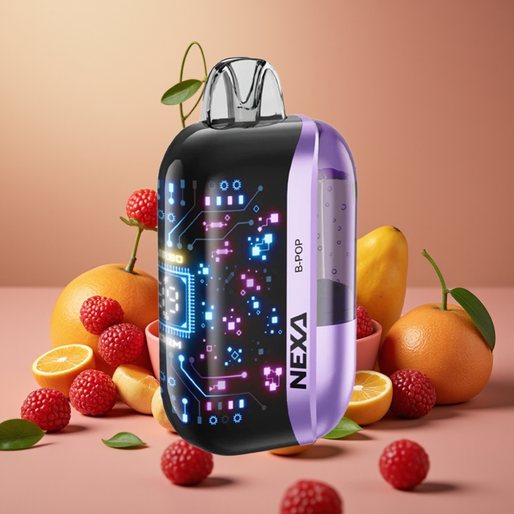 NEXA Ultra 50K B-Pop Engangs Vape med 20ml & Skærm vape distributor in Denmark