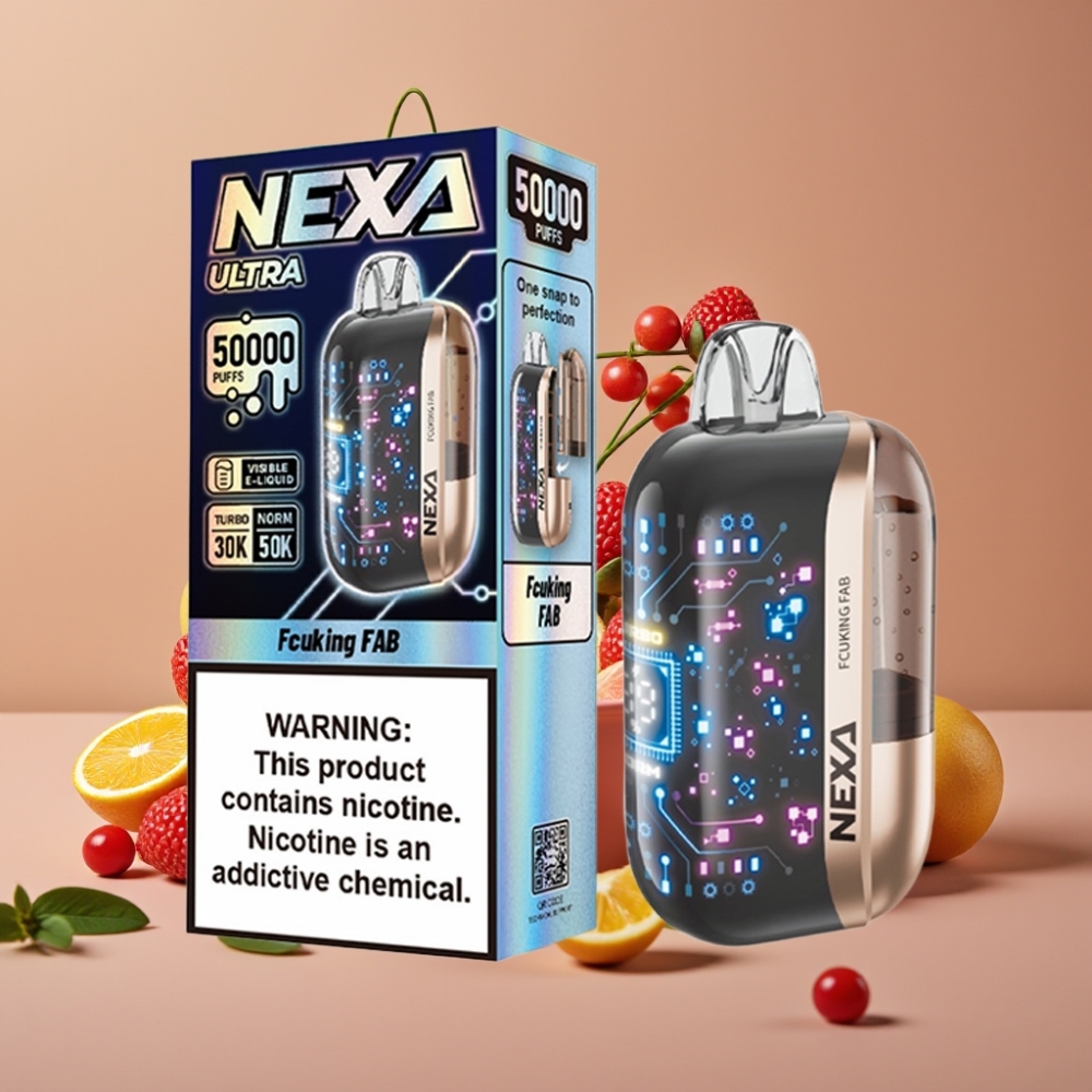 NEXA Ultra 50K Disposable Vape 20ml 800mAh 5% Nikotin Fcuking Fab