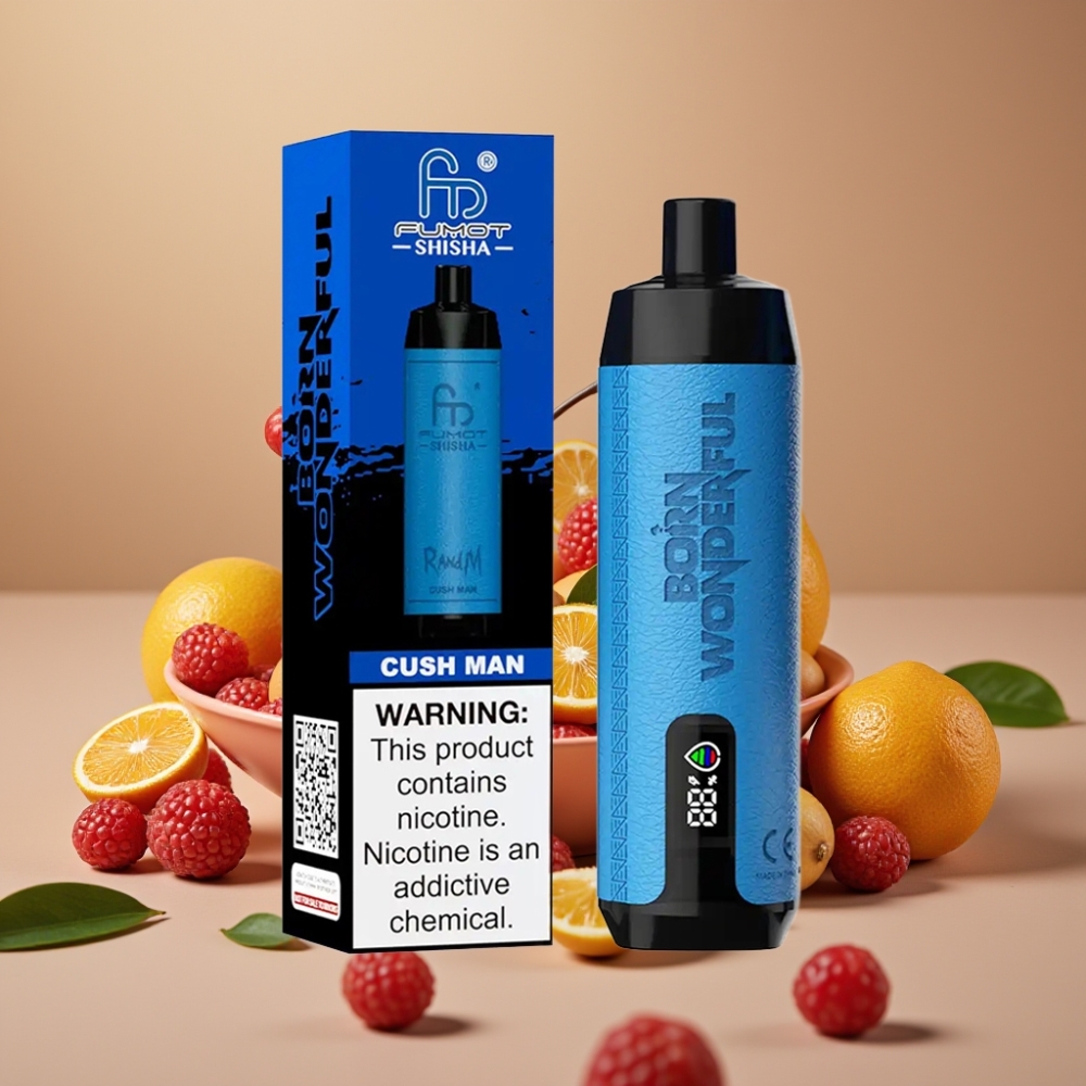 RandM Fumot Shisha 10000 Puffs 18ml Type-C Cush Mand Disposable Vape