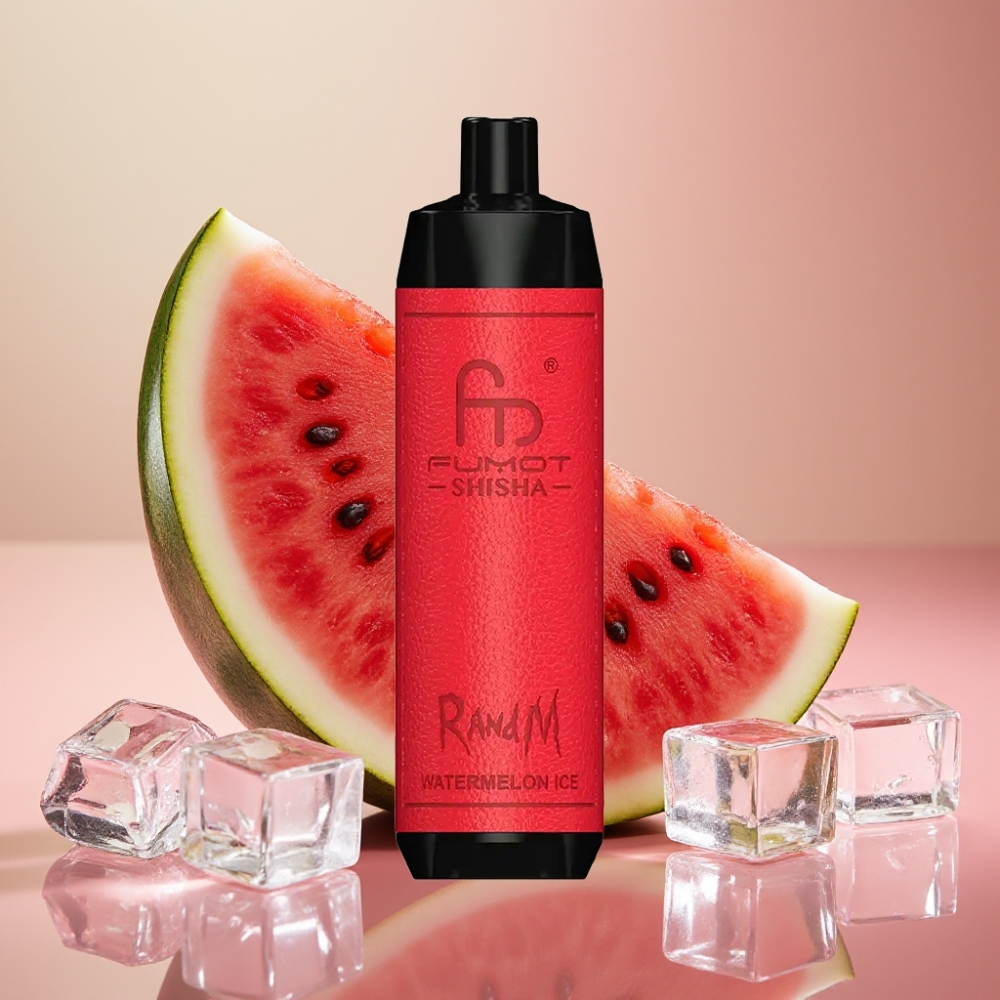 RandM Fumot Shisha 10000 Puffs 18ml Vandmelon Is Type-C 850mAh