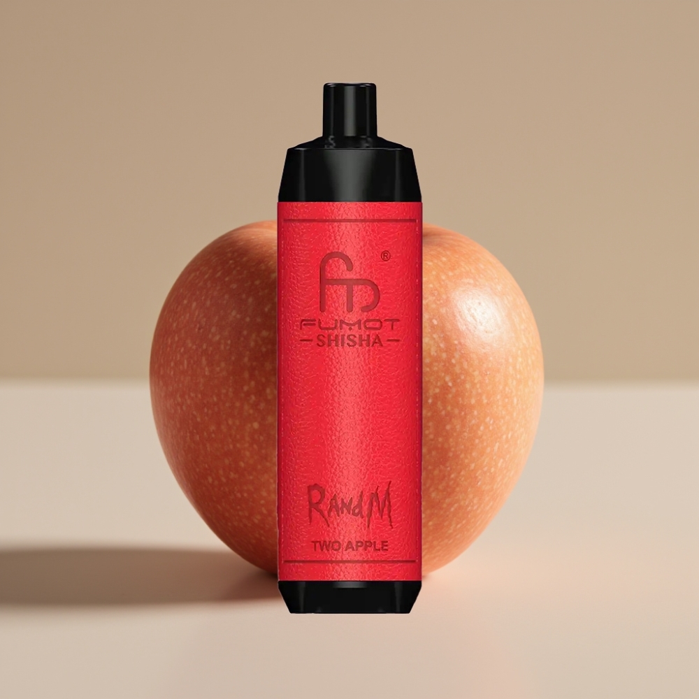 RandM Fumot Shisha 10000 Puffs To Æbler Disposable Vape 18ml 0.5% Nikotin