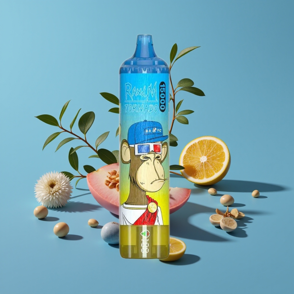 Fumot RandM Tornado 15000 Puffs 25ml 850mAh Type-C Hr. Blå