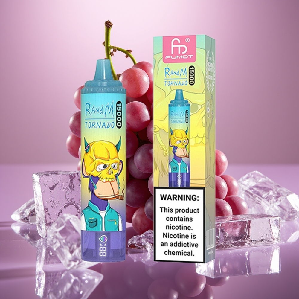 Fumot RandM Tornado 15000 Puffs 25ml Vinis Is Mesh Coil Type-C