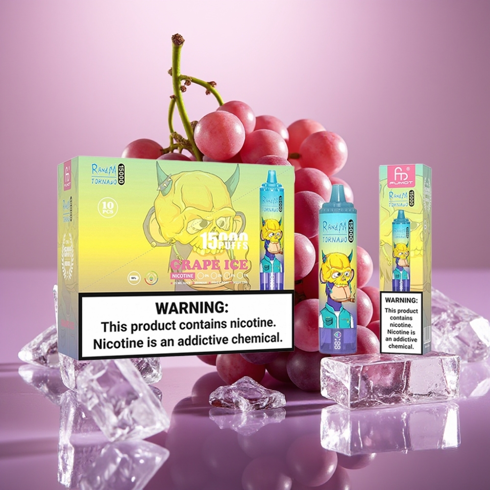 Fumot RandM Tornado 15000 Puffs 25ml Vinis Is Mesh Coil Type-C