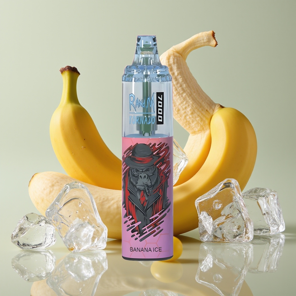 Fumot Tornado 7000 Puffs 14 ML Bananis Is Disposable Vape