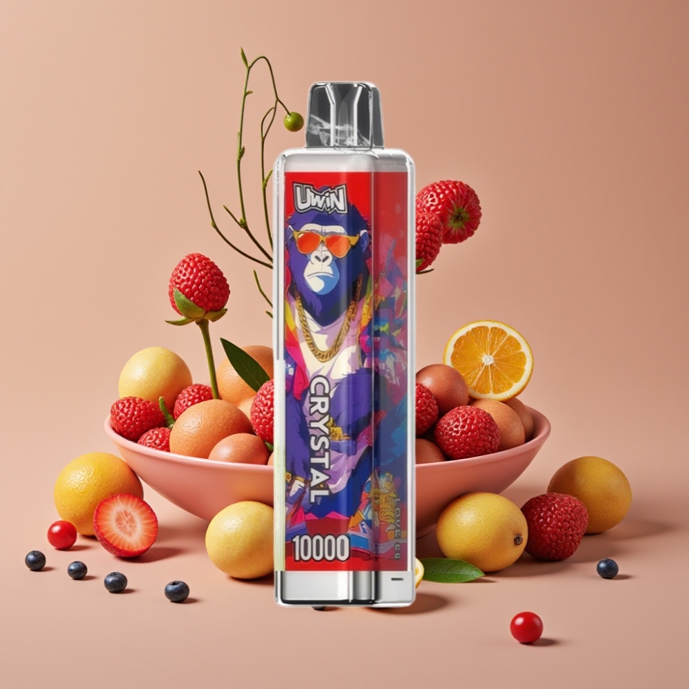UWIN Crystal 10000 Puffs 18ml Type-C RGB Lys Kærlighed 66