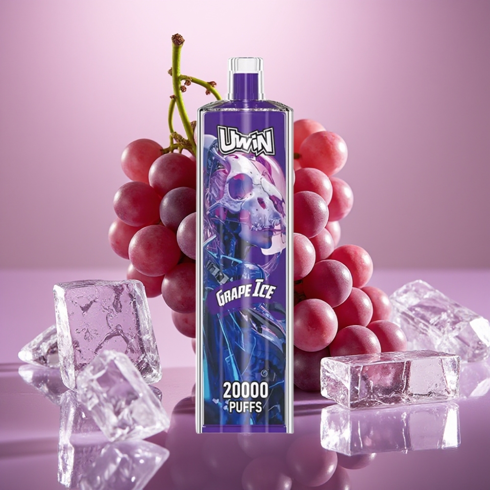 Uwin Shisha Hookah Crystal 20000 Puffs 0-5% Nikotin 22ml Type-C MESH DTL Vindrue Is