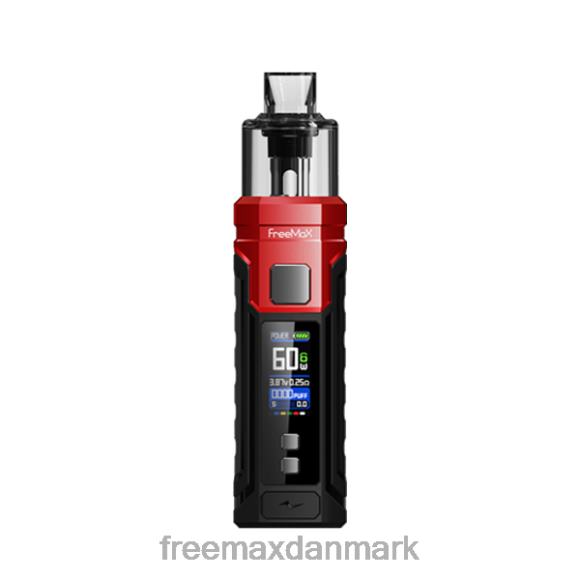 FreeMAX København - FreeMAX MARVOS 60w sæt 6RX2652 rød-sort