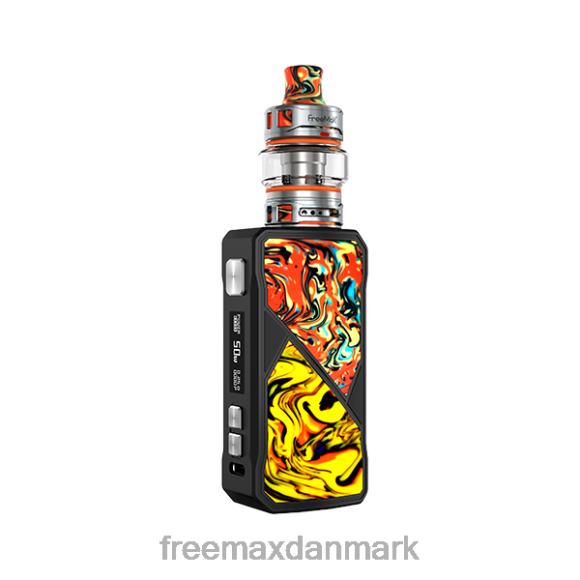 FreeMAX Review - FreeMAX MAXUS 50w sæt 6RX2670 orange-gul