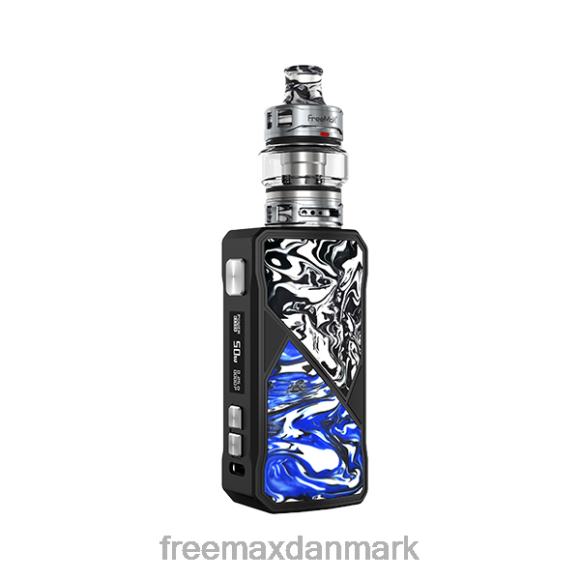 FreeMAX Vape Kit - FreeMAX MAXUS 50w sæt 6RX2666 sort-blå