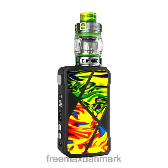FreeMAX Vape Mod - FreeMAX MAXUS 200w sæt 6RX265 grøn-rød
